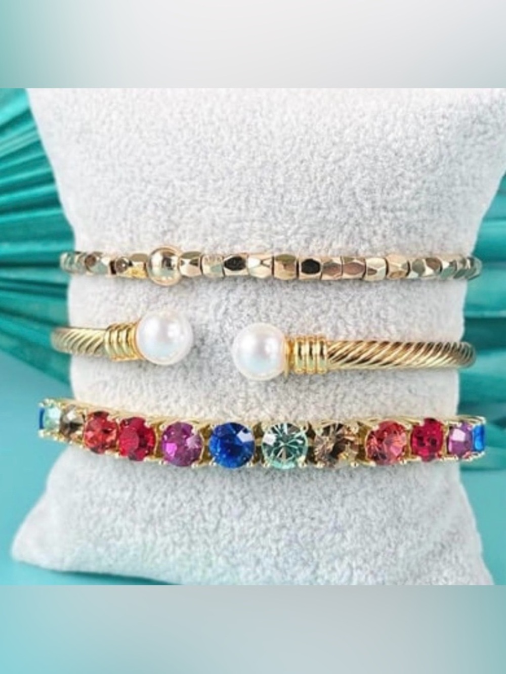 Park Lane Rainbow Micro Impression Bracelet-BNIB!! Sold Out!!